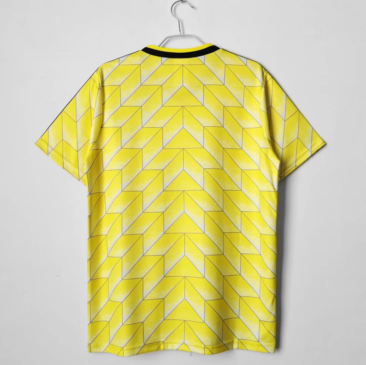 1988 Dortmund Home Yellow 1:1 Retro Soccer Jersey