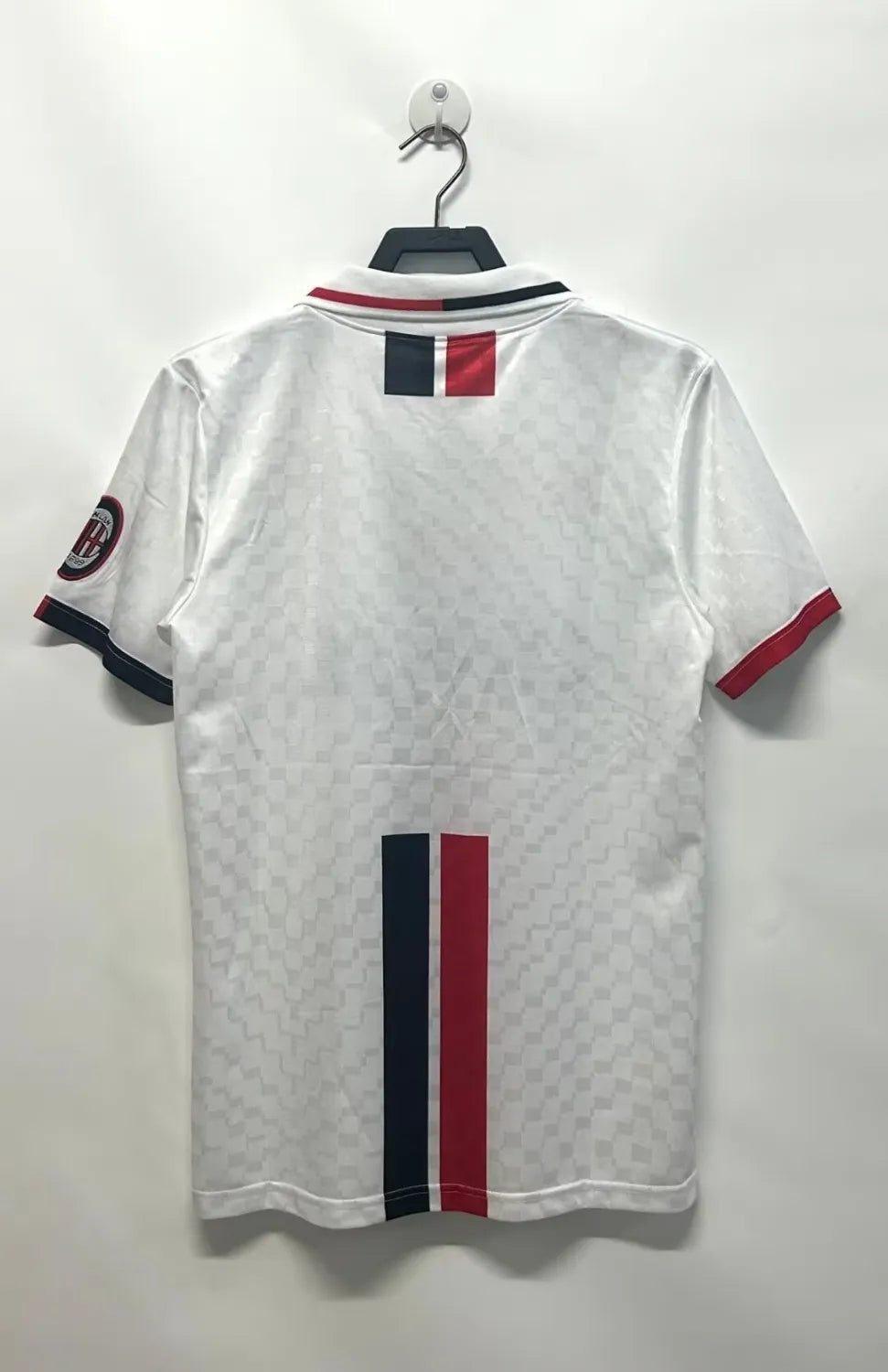 1996/1997 AC Milan Away White 1:1 Retro Soccer Jersey