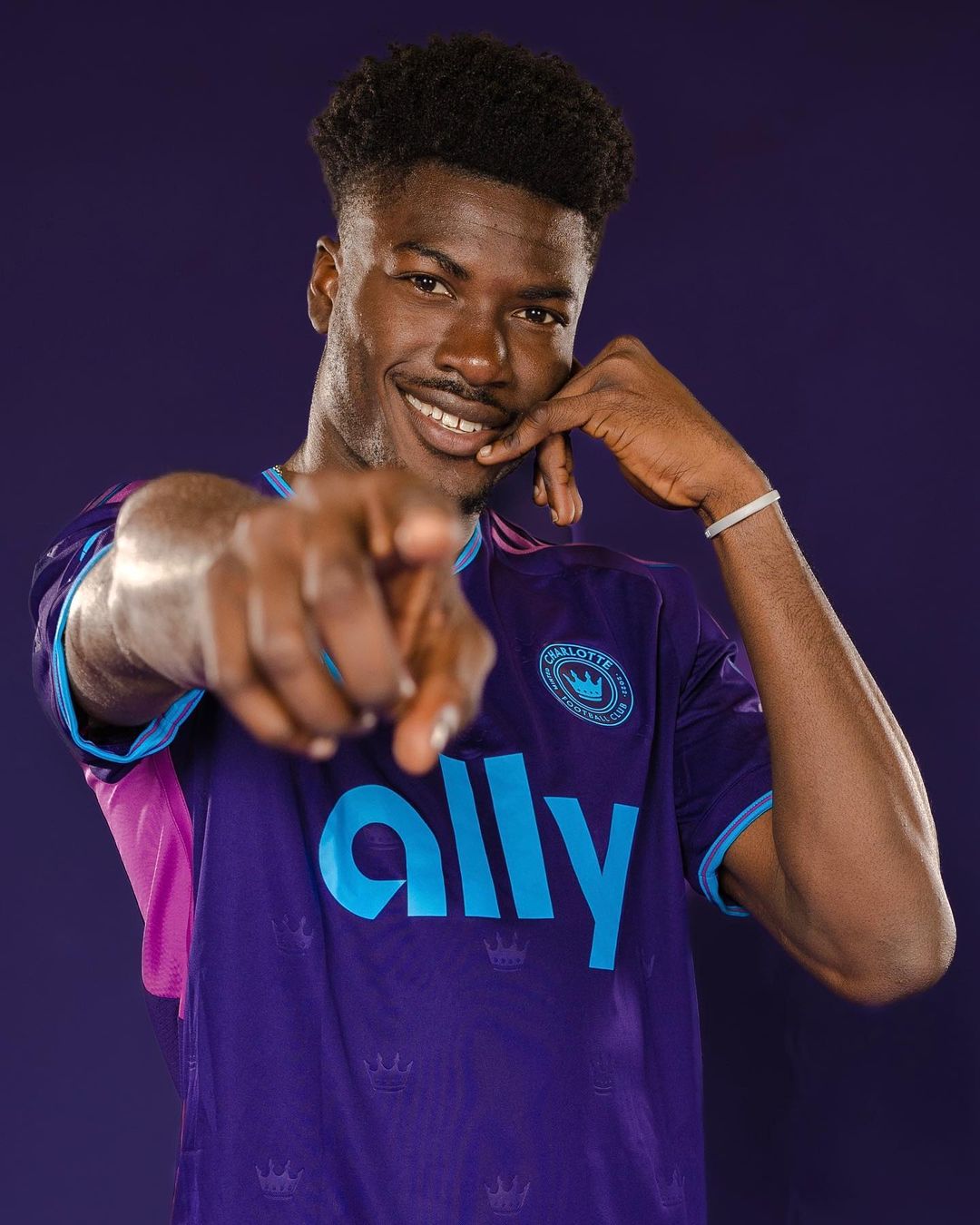23/24 Charlotte FC Away Player Version 1:1 Quality Soccer Jersey