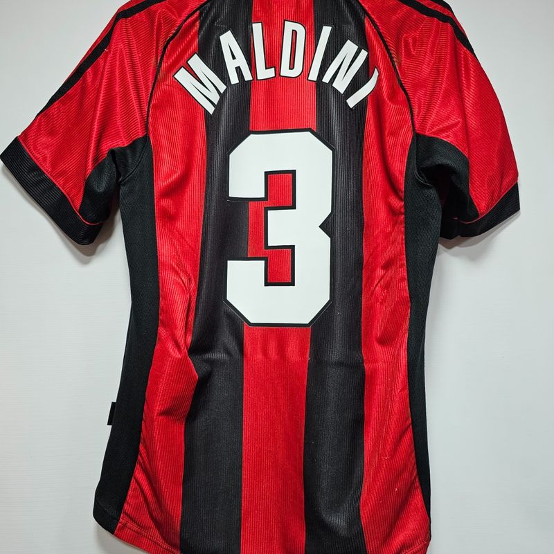 1998/1999 AC Milan Home Fans Retro 1:1 Quality Soccer Jersey