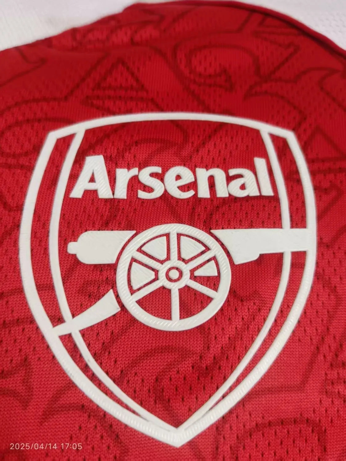 25/26 Arsenal Home Red Player 1:1 Quality Soccer Jersey