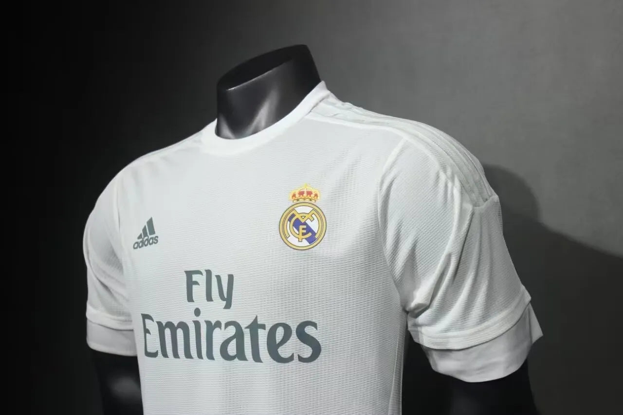 2015/2016 Real Madrid Home Player Retro 1:1 Quality Soccer Jersey