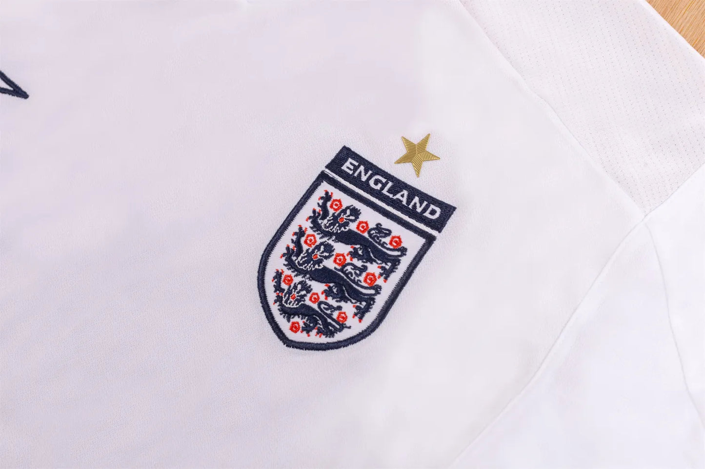 2006 England Home Long sleeve 1:1 Quality Retro Soccer Jersey