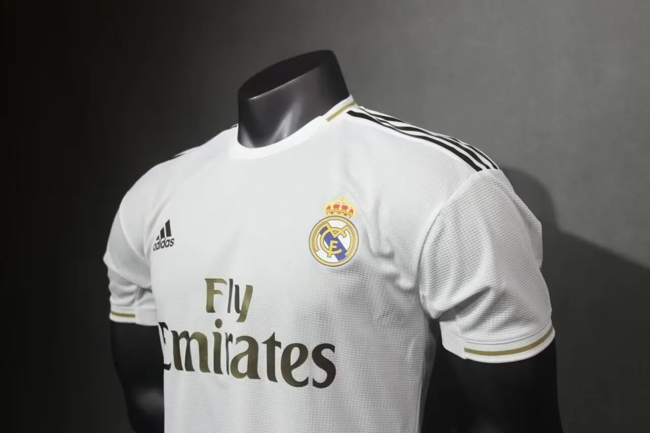 2019/2020 Real Madrid Home Player Retro 1:1 Quality Soccer Jersey