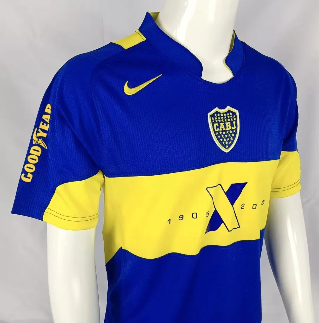 2005 Boca 100th Anniversary Edition Fans 1:1 Quality Retro Soccer Jersey