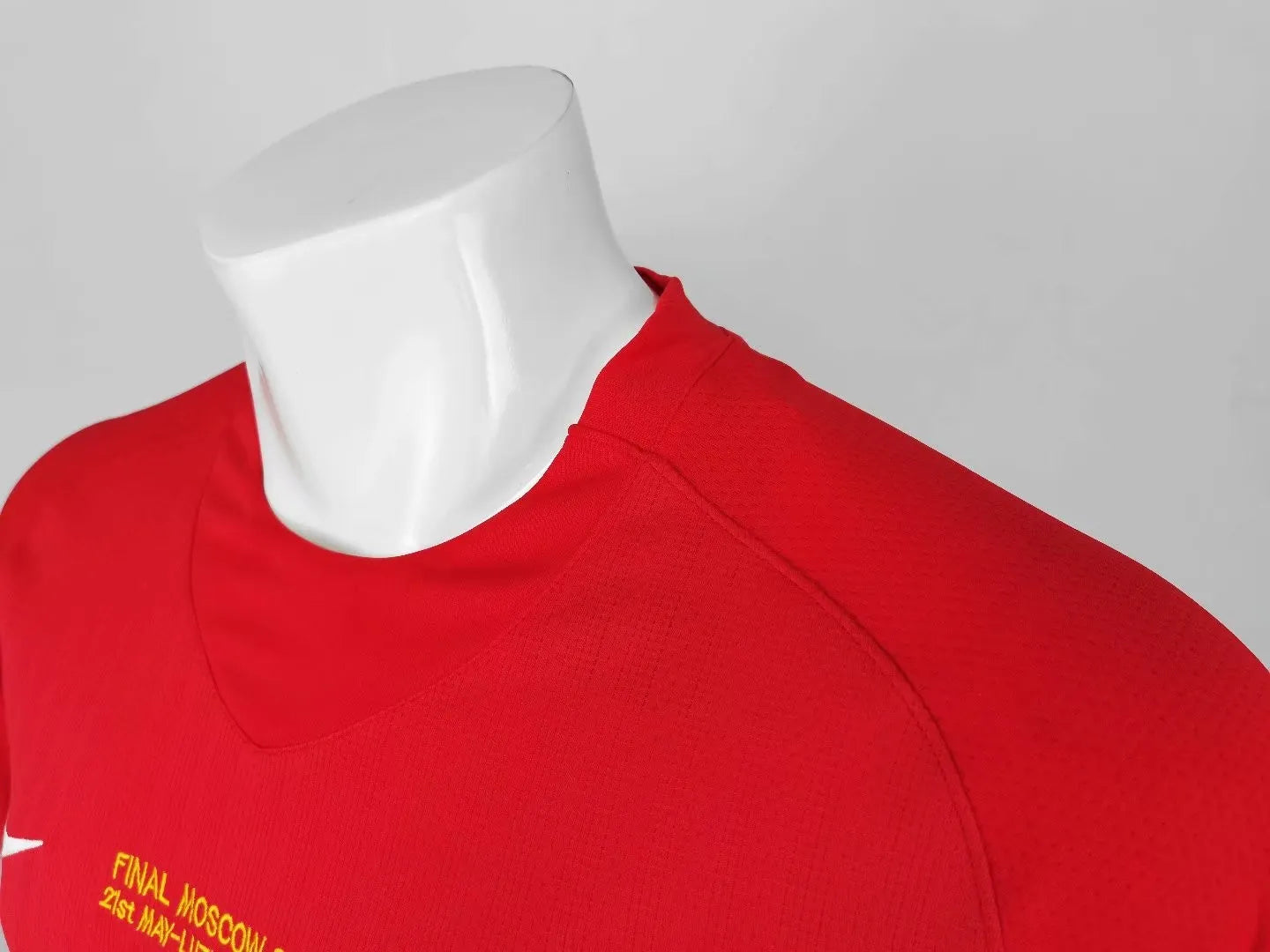 2007-2008 Manchester United Home Long sleeve 1:1 Quality Retro Soccer Jersey