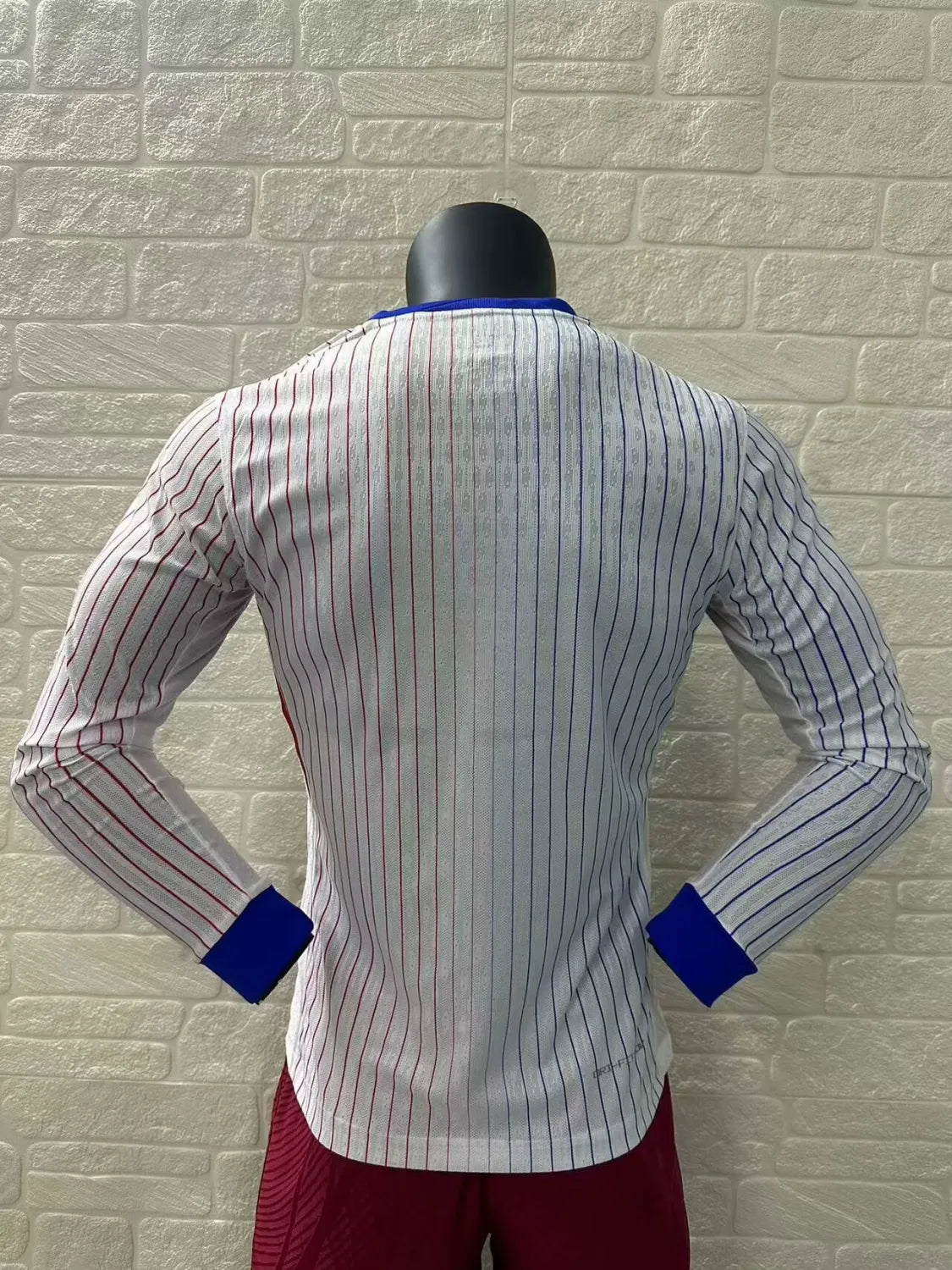 24/25 France Away Player Long sleeve 1:1 Quality Soccer Jersey