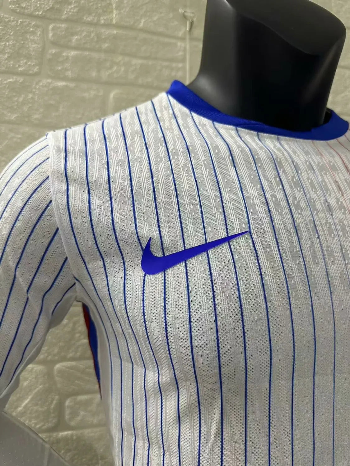 24/25 France Away Player Long sleeve 1:1 Quality Soccer Jersey