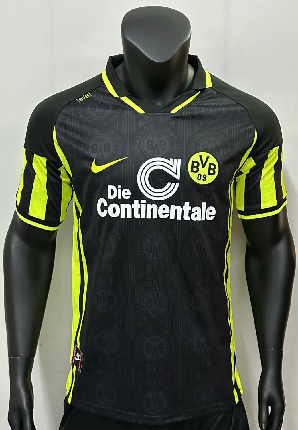 1995/1996 Dortmund Away Fans 1:1 Quality Retro Soccer Jersey