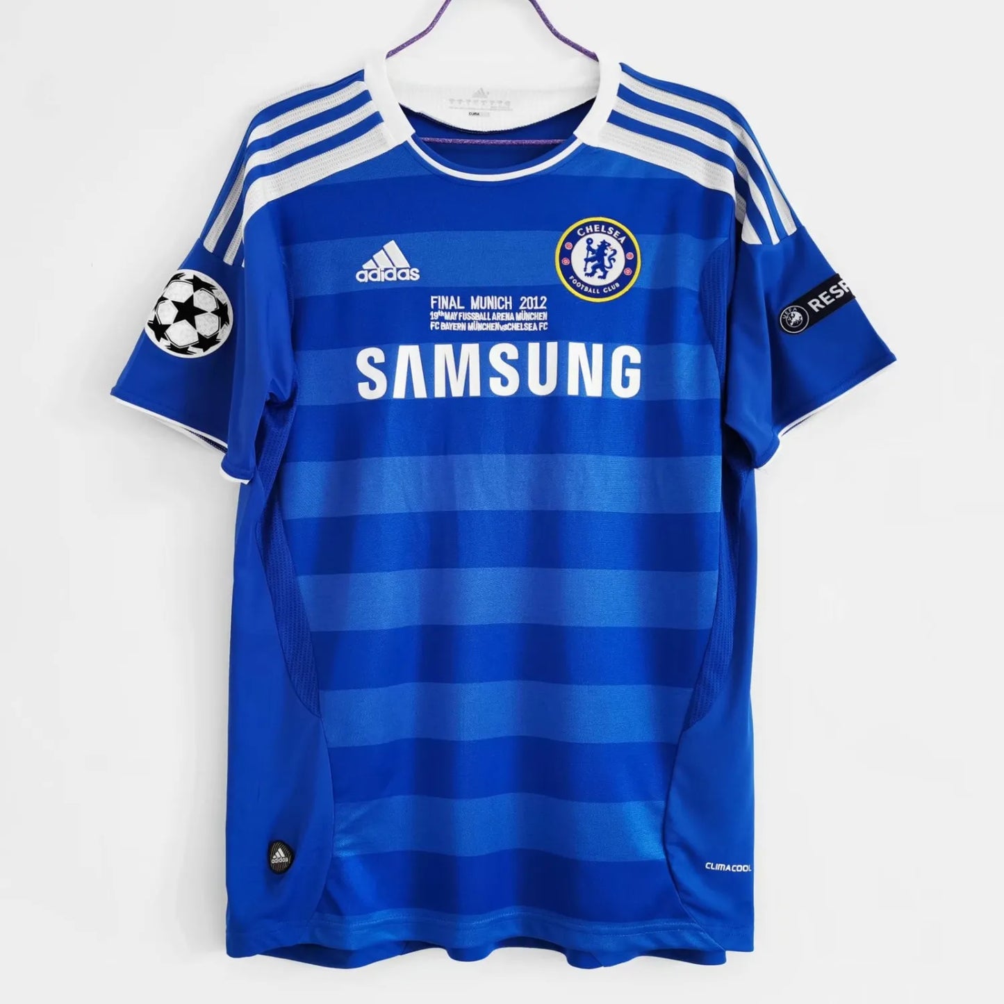 2011-2012 Chelsea Home 1:1 Quality Retro Soccer Jersey（include ucl patch)
