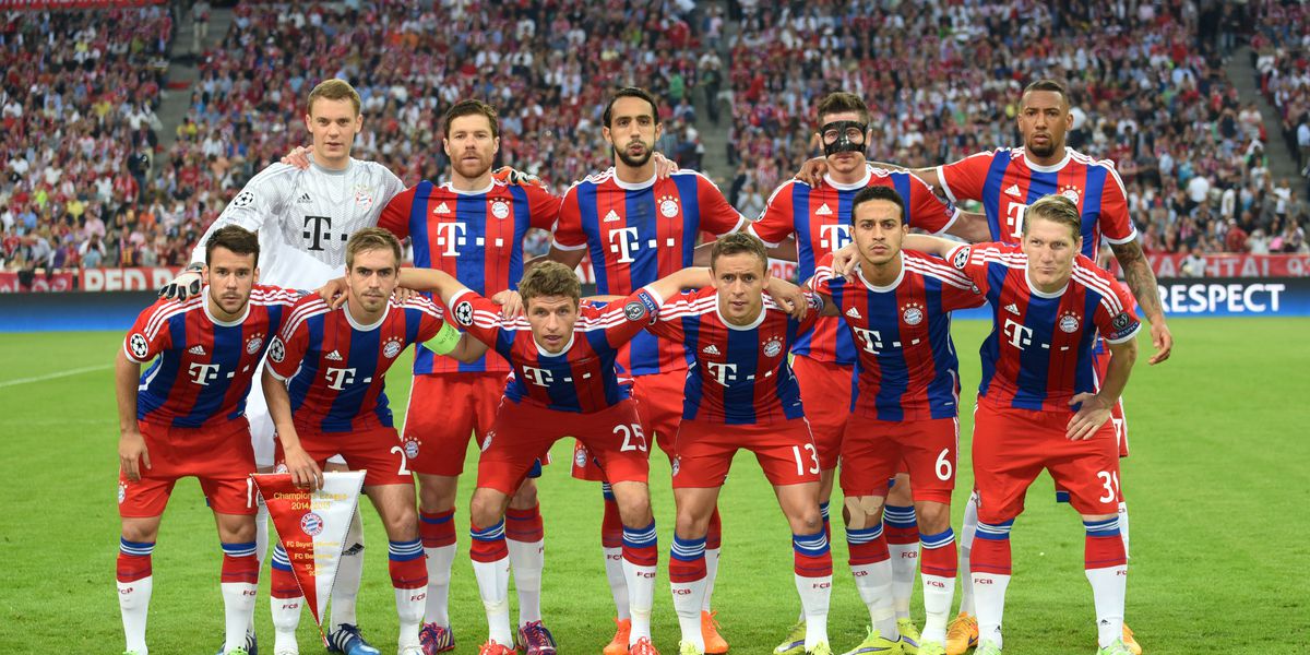 2014/2015 Bayern Home Fans Retro 1:1 Quality Soccer Jersey