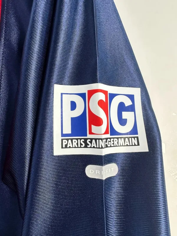 2001/2002 Paris Home Long Sleeve Fans Retro 1:1 Quality Soccer Jersey