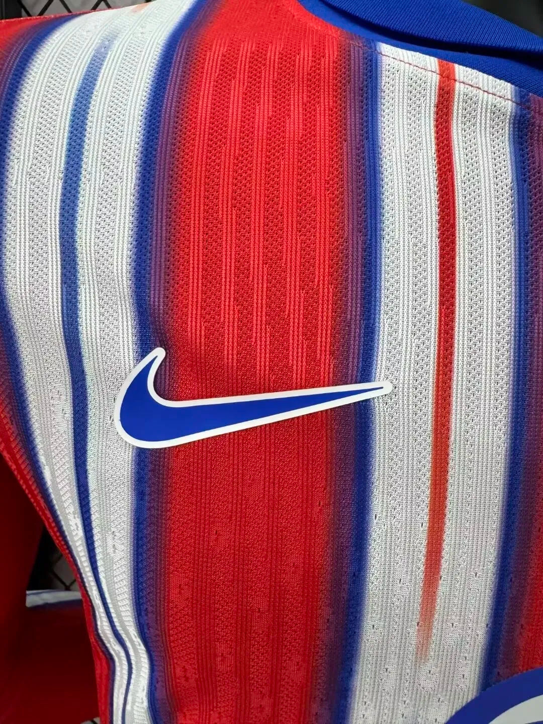 24/25 Atletico Madrid Home Long Sleeve Player 1:1 Quality Soccer Jersey