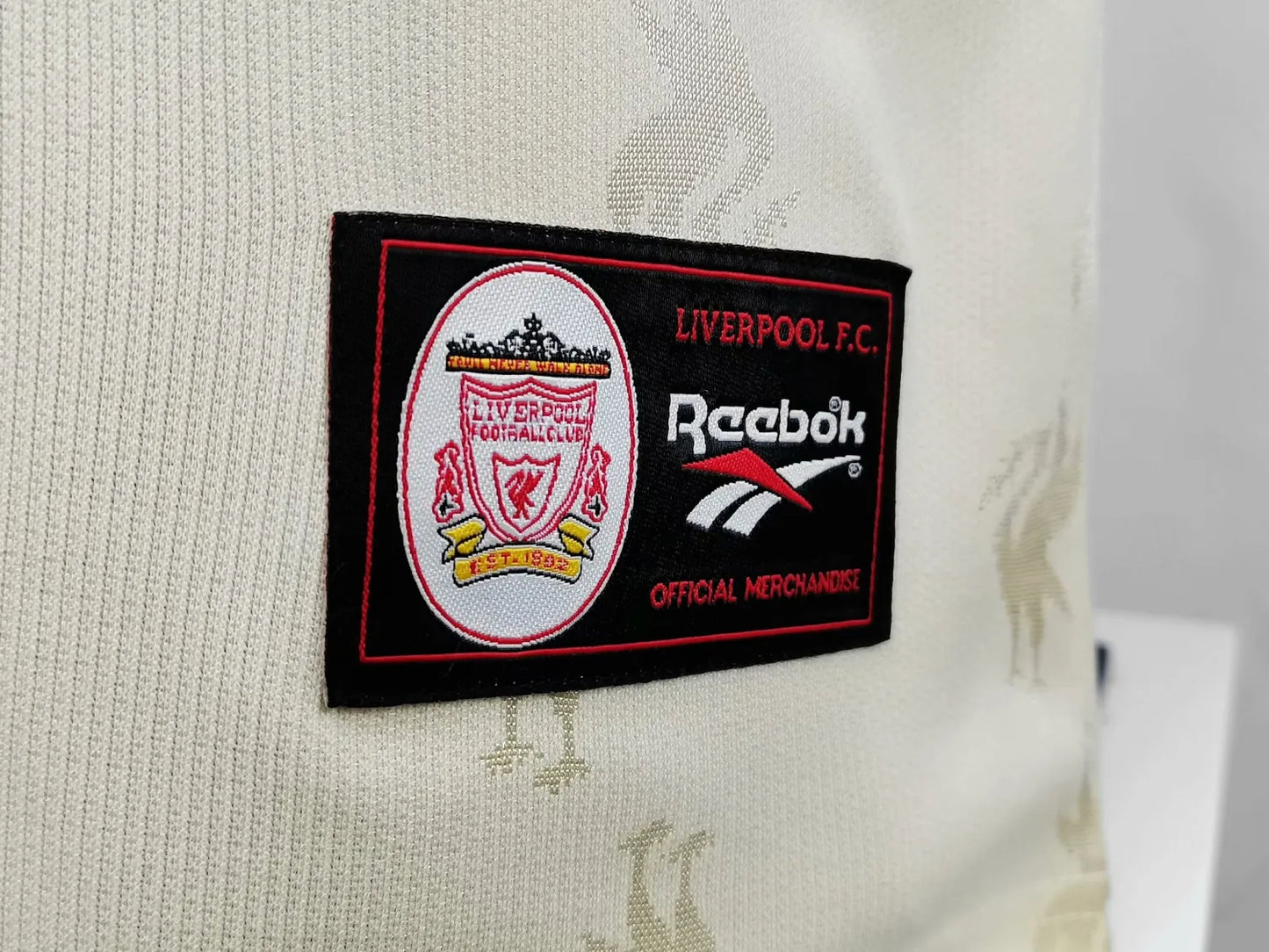 1996-1997 Liverpool Away 1:1 Quality Retro Soccer Jersey