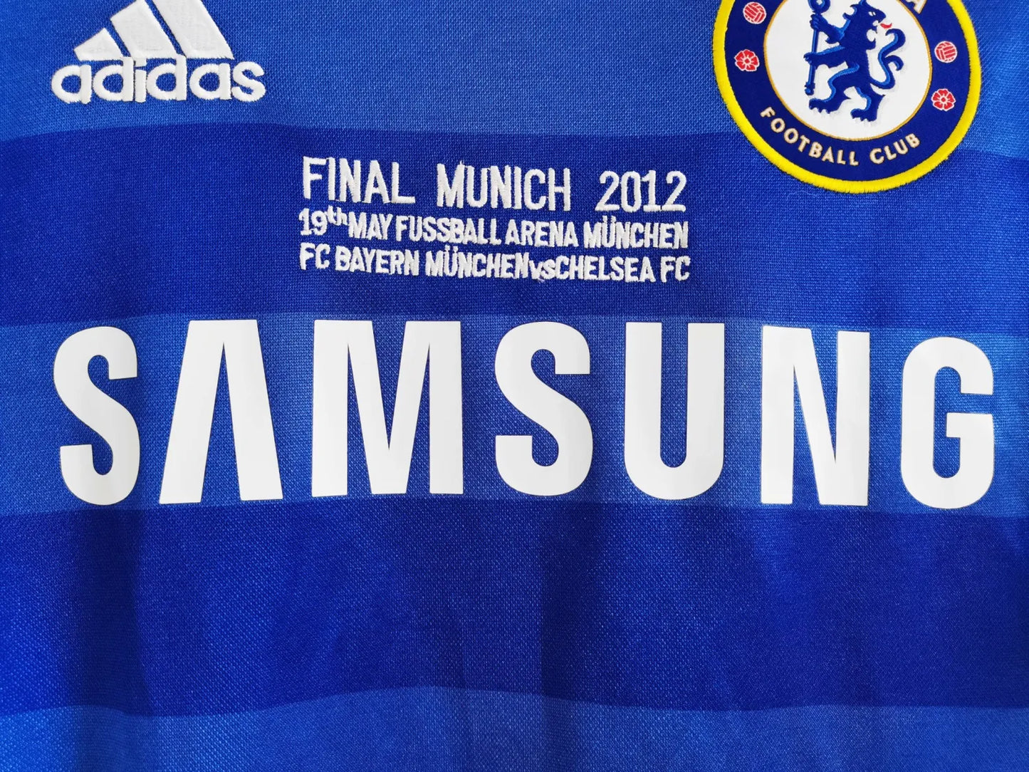 2011-2012 Chelsea Home 1:1 Quality Retro Soccer Jersey（include ucl patch)