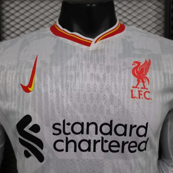 24/25 Liverpool Third Long Sleeve Player 1:1 Quality Soccer Jersey