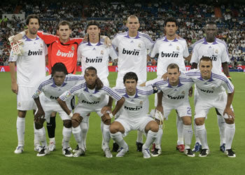 2007-2008 Retro Real Madrid Home 1:1 Quality Soccer Jersey