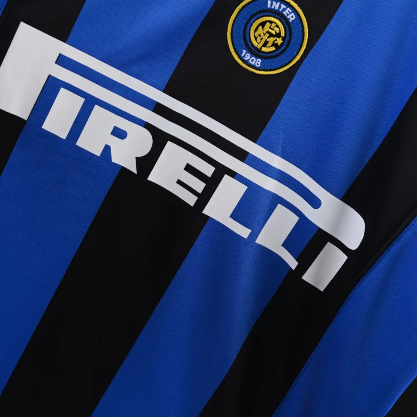 2004/2005 Inter Milan Home Long Sleeve 1:1 Retro Soccer Jersey