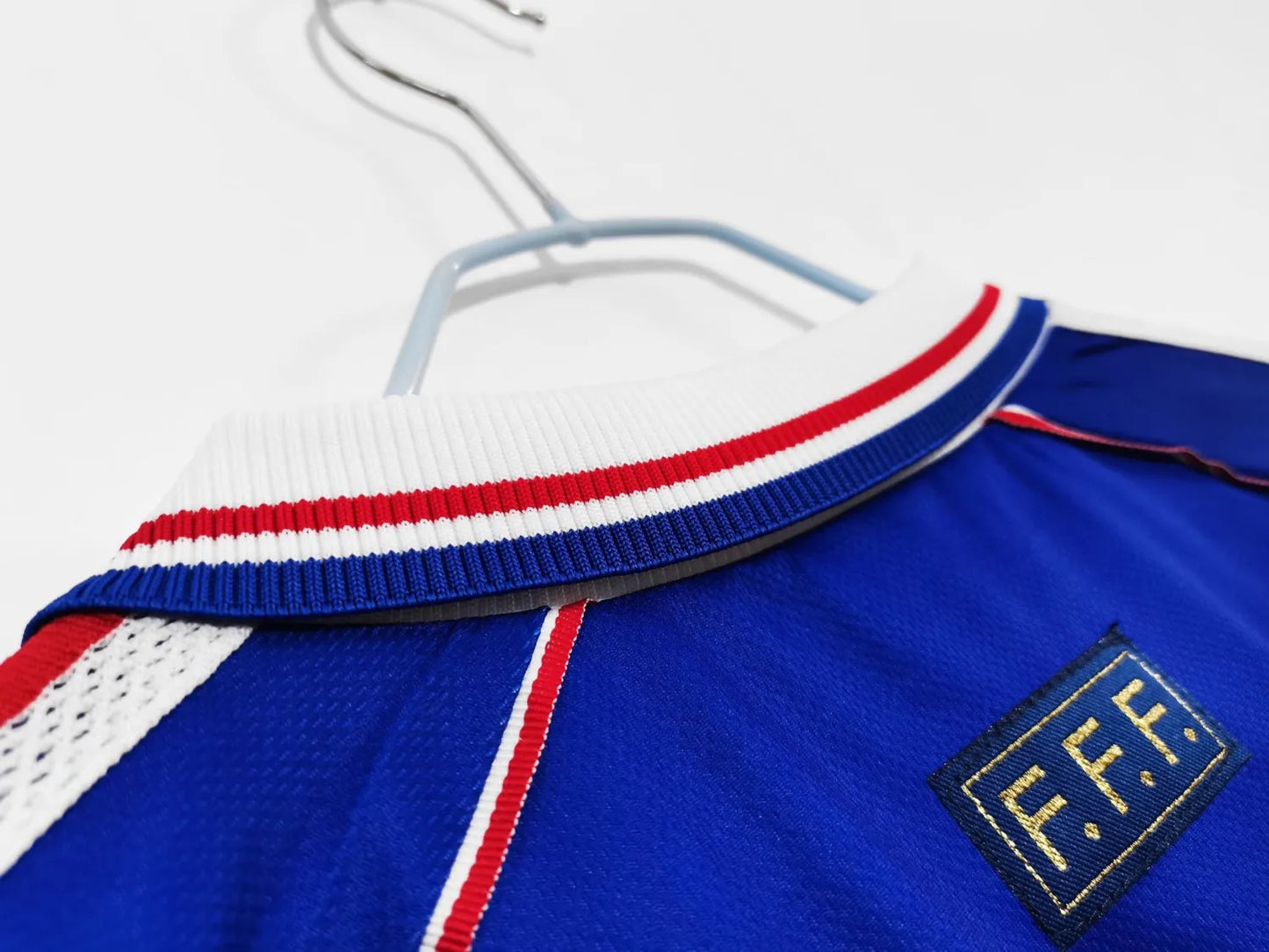 1998 France Home 1:1 Quality Retro Soccer Jersey