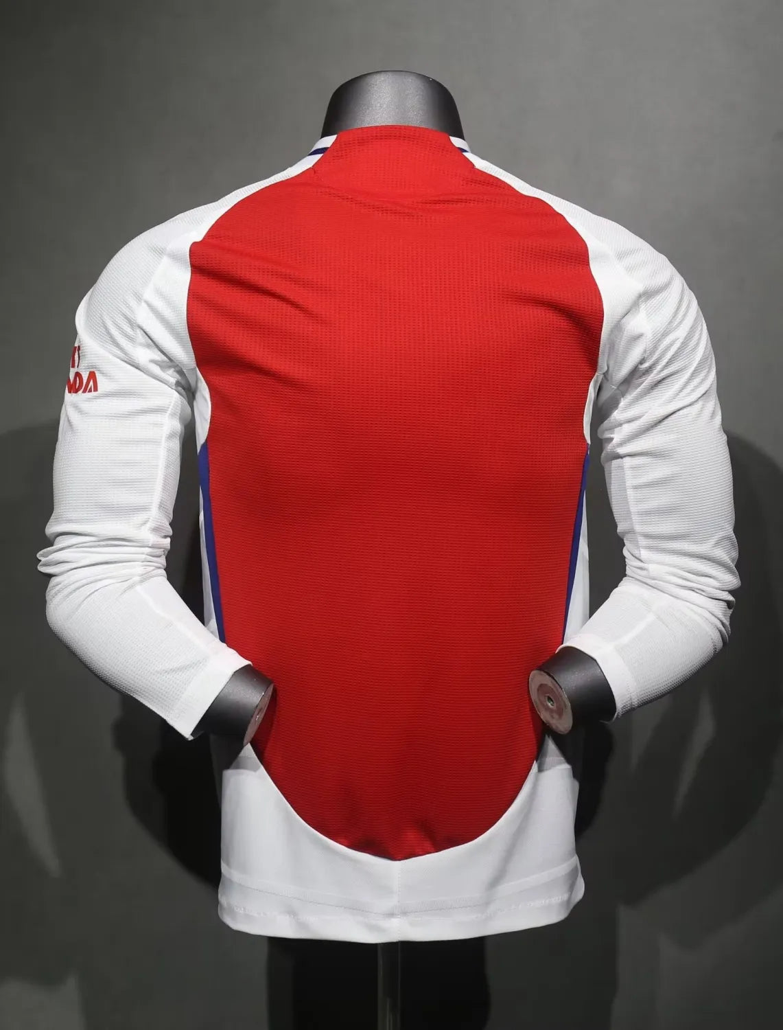 24/25 Arsenal Home Red Long Sleeve Player 1:1 Quality Soccer Jersey