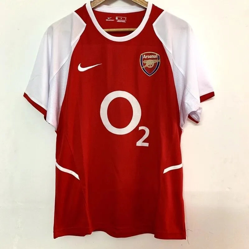 2002-2003 Arsenal Home 1:1 Quality Retro Soccer Jersey