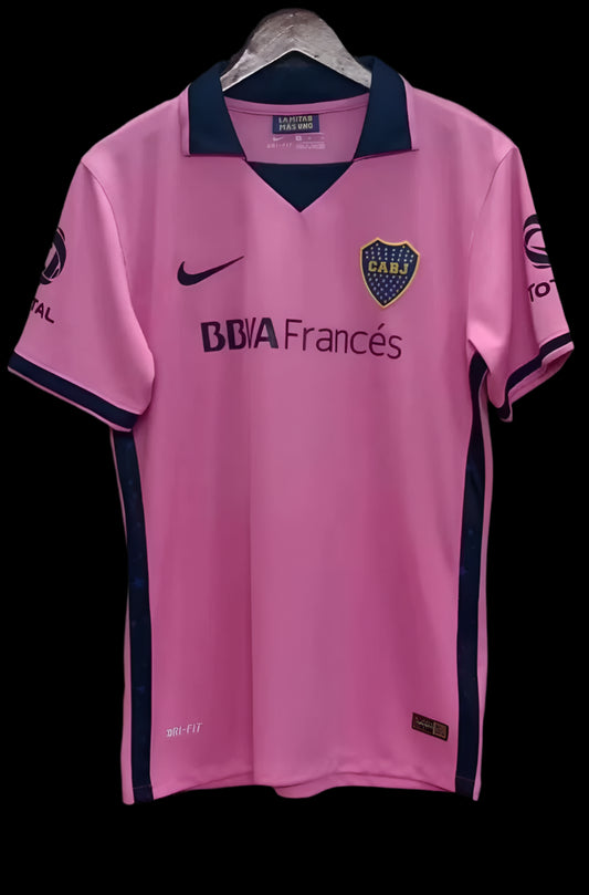 2013/2014 Boca Away Pink Fans 1:1 Quality Retro Soccer Jersey