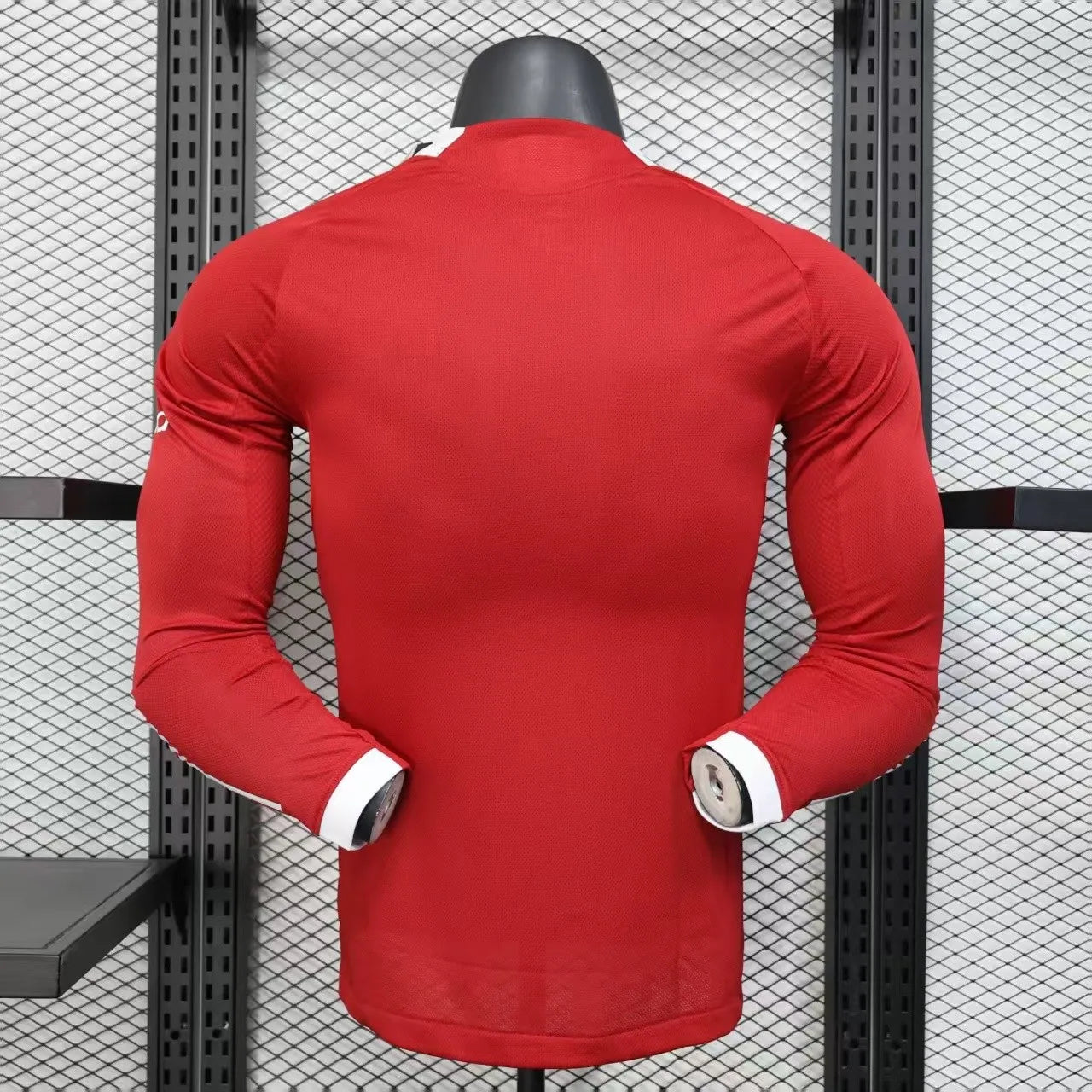 25/26 Liverpool Home Red Long Sleeve Player 1:1 Quality Soccer Jersey
