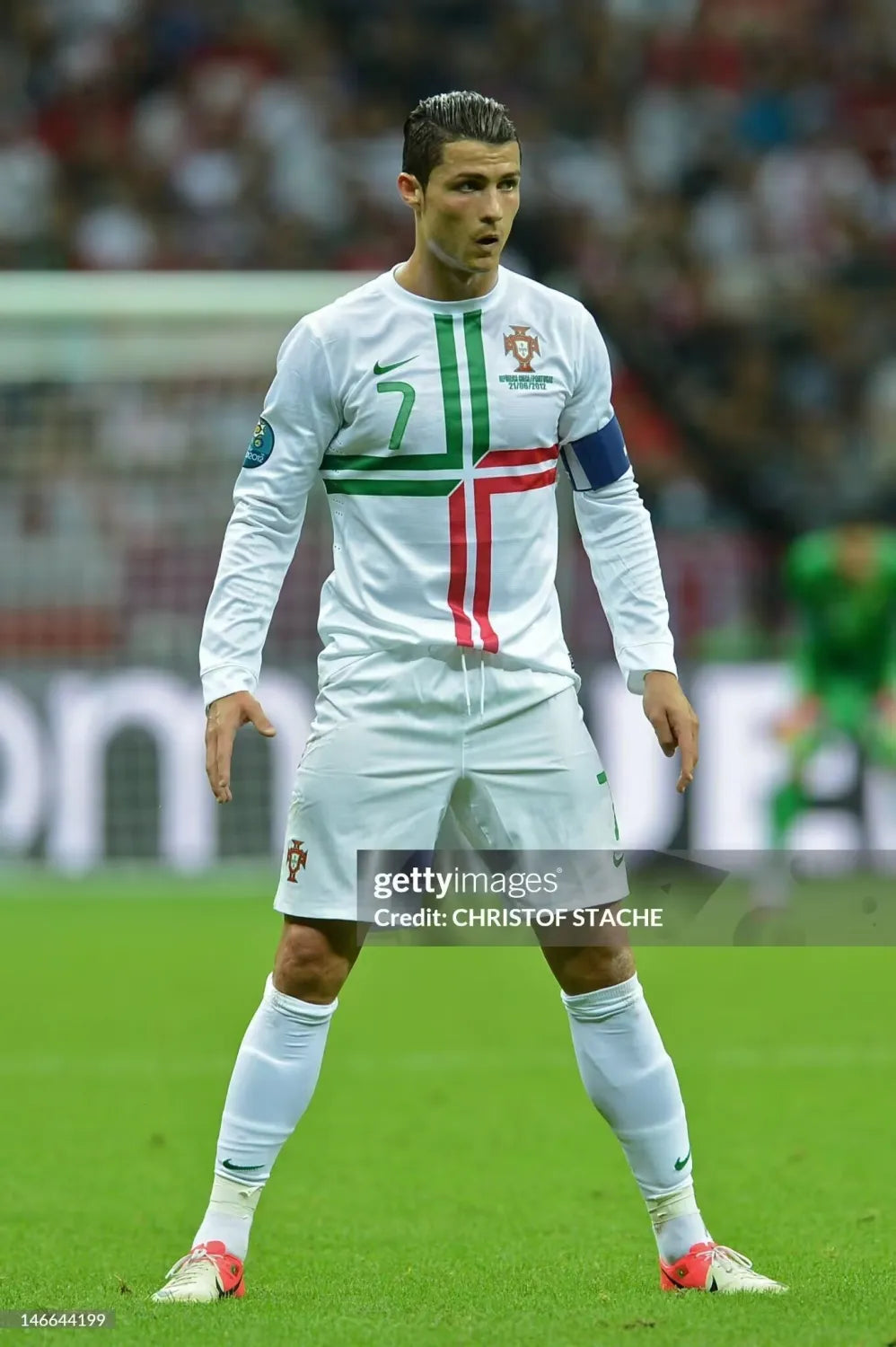 2012 Portugal Away Player Retro 1:1 Quality Soccer Jersey