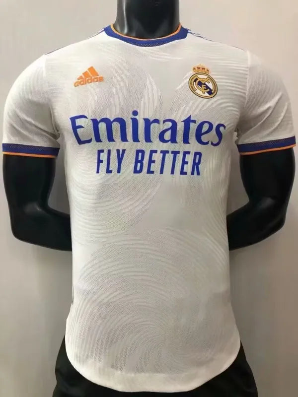 2021/2022 Real Madrid Home Player Retro 1:1 Quality Soccer Jersey