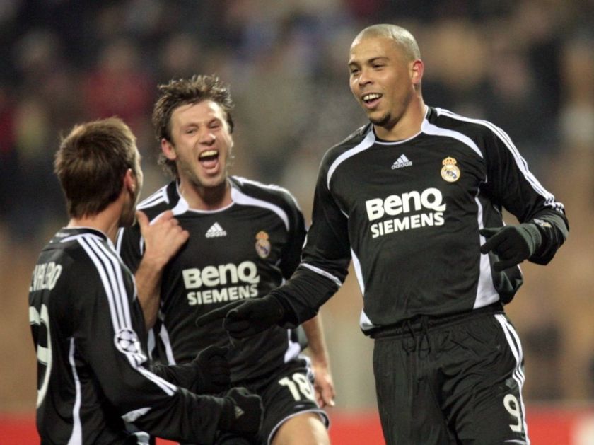 2006-2007 Retro Real Madrid Away 1:1 Quality Soccer Jersey