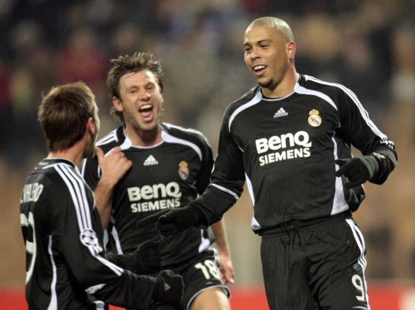 2006/2007 Real Madrid Away Kids Retro 1:1 Quality Soccer Jersey