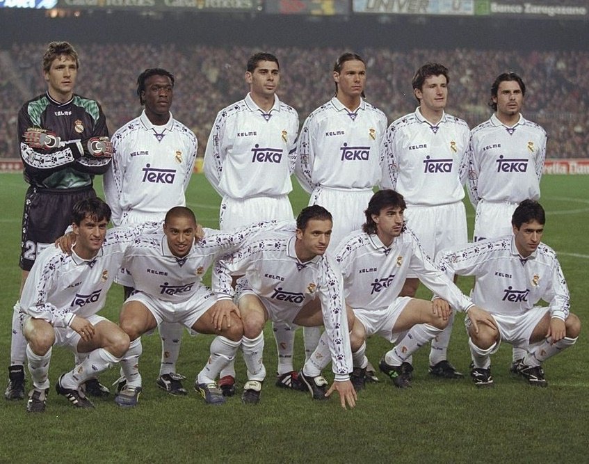1996/1997 Real Madrid Home 1:1 Quality Retro Soccer Jersey