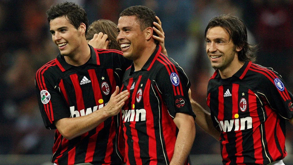 2006-2007 AC Milan Home 1:1 Retro Soccer Jersey