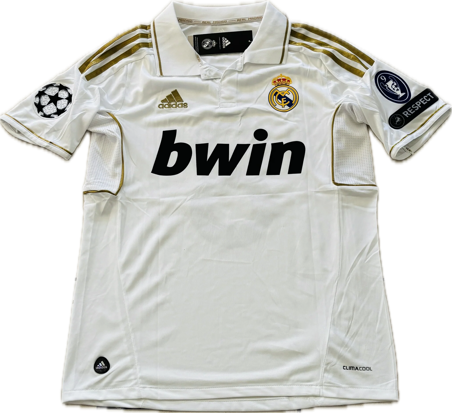 2011-2012 Retro Real Madrid Home 1:1 Quality Soccer Jersey