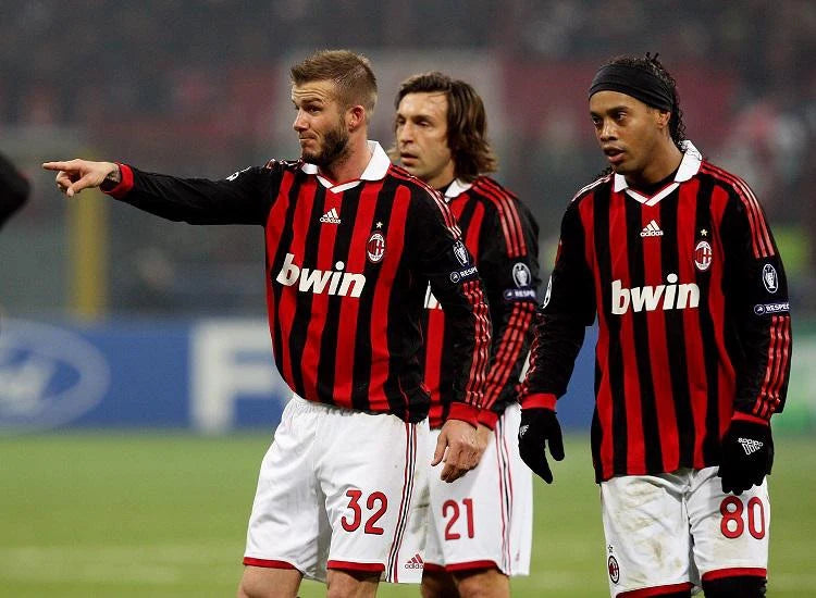 2009-2010 AC Home Fans 1:1 Quality Retro Soccer Jersey