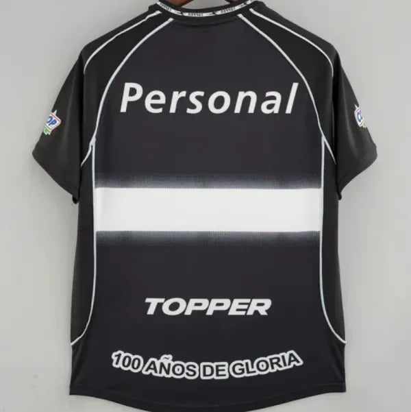 2002 Club Olimpia Away Black Fans 1:1 Soccer Jersey