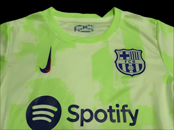 24/25 Barcelona Third Kids Kits 1:1 Soccer Jersey