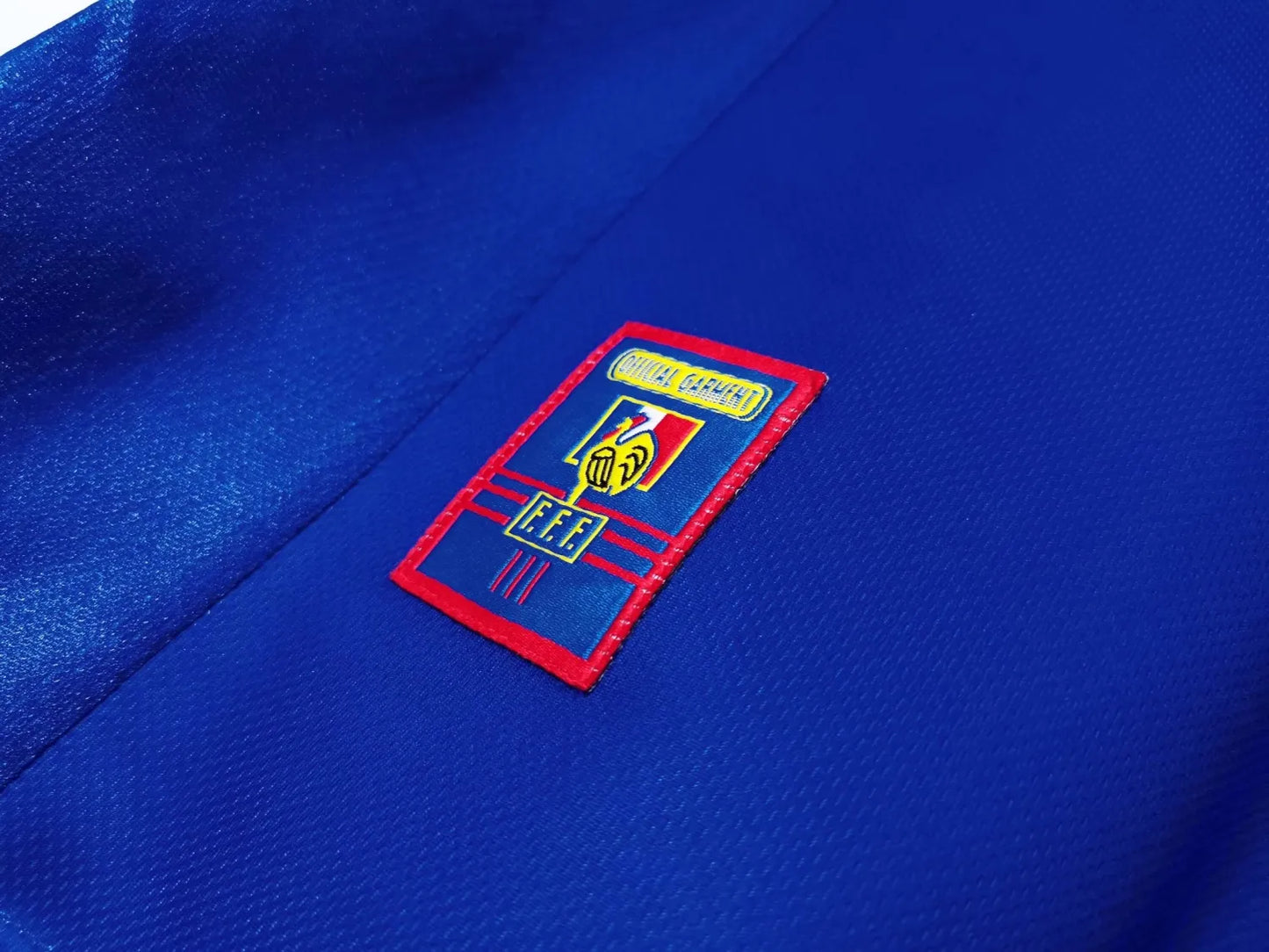 1998 France Home 1:1 Quality Retro Soccer Jersey