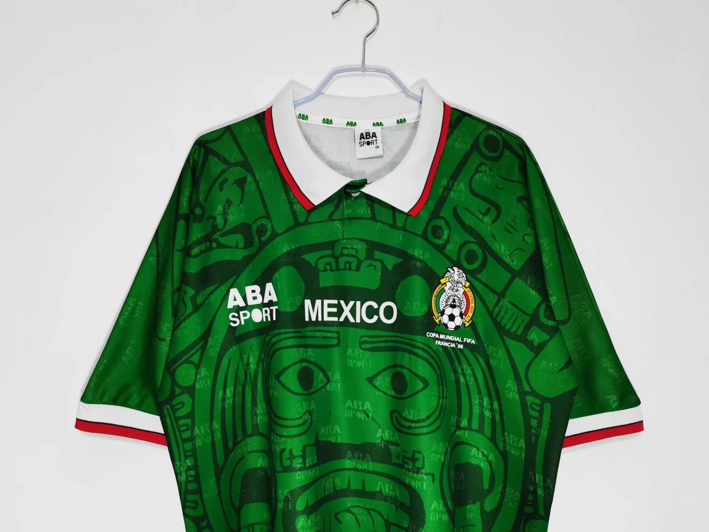 1998 Mexico Home Fans Version 1:1 Quality Retro Soccer Jersey