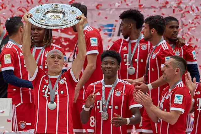 2017/2018 Bayern Munich Home Fans 1:1 Retro Soccer Jersey