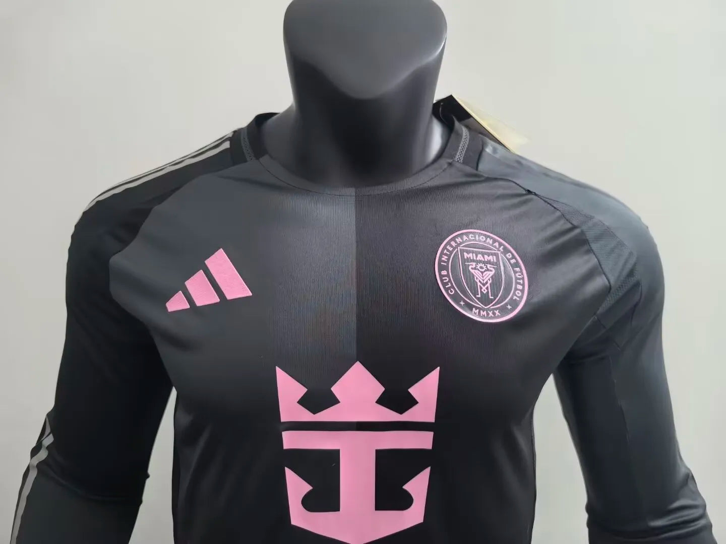 25/26 Inter Miami CF Away Long Sleeve Player 1:1 Quality Soccer Jersey