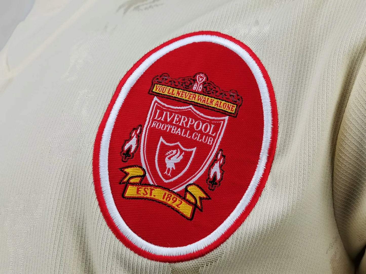 1996-1997 Liverpool Away 1:1 Quality Retro Soccer Jersey