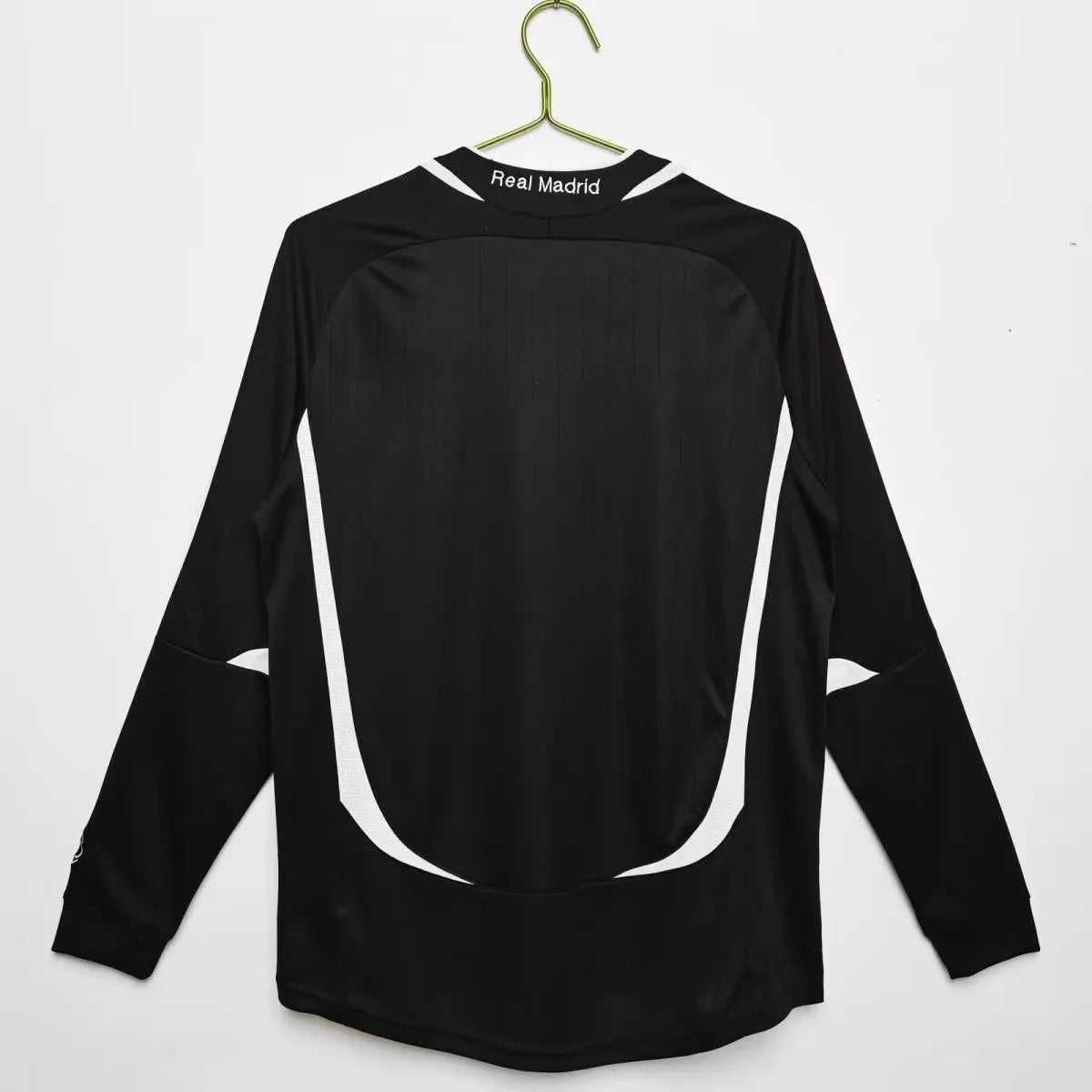 2006/2007 Real Madrid Away Long Sleeve 1:1 Quality Retro Soccer Jersey