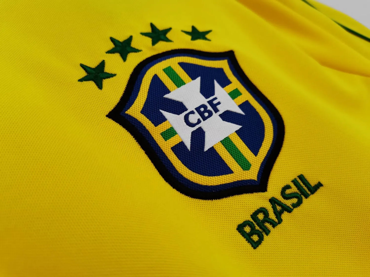 1998 Brazil Home Fans 1:1 Quality Retro Soccer Jersey