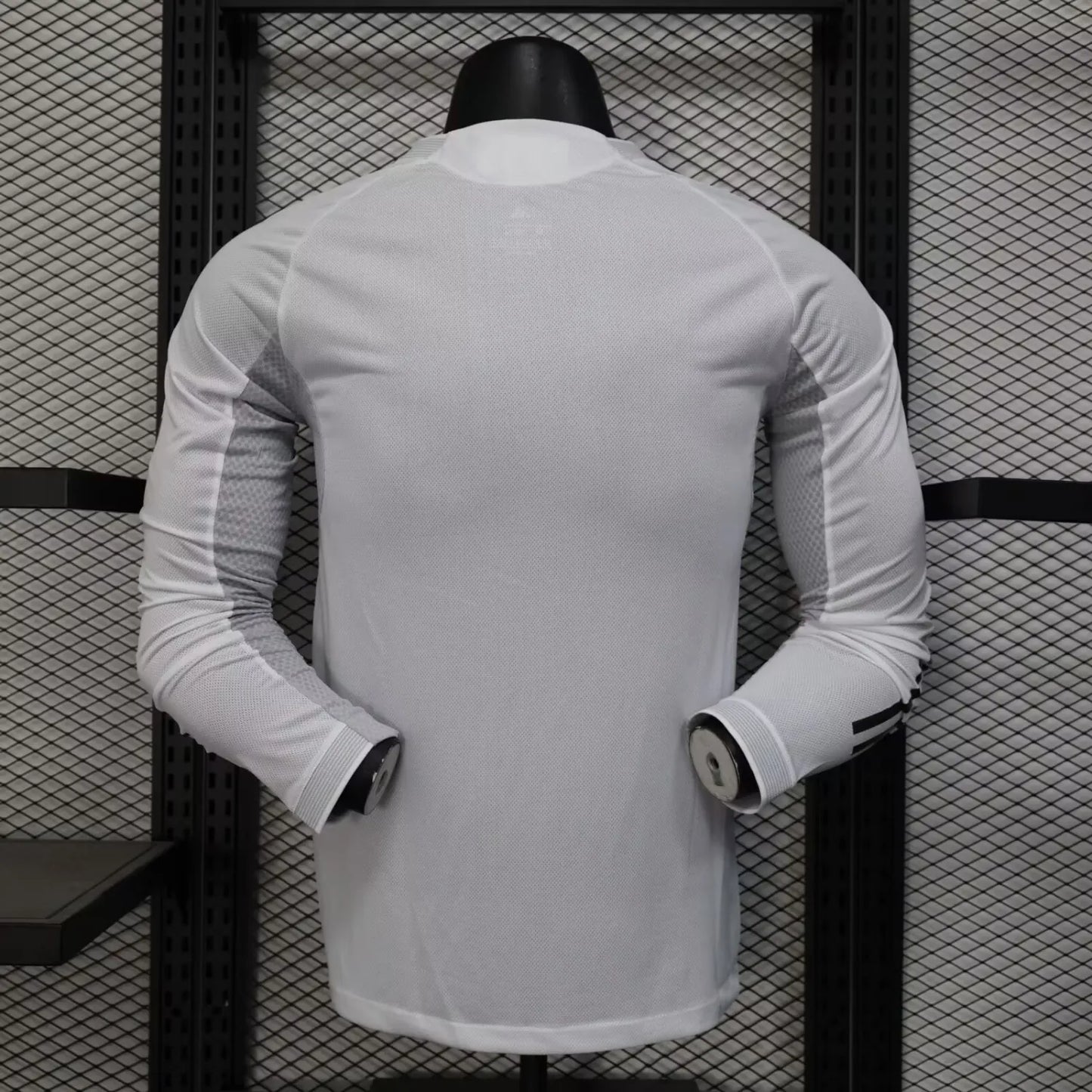 25/26 Real Madrid Home Long sleeve Player 1:1 Quality Soccer Jersey