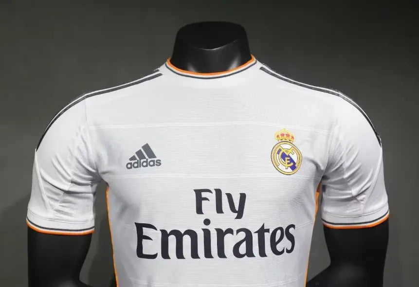 2013/2014 Real Madrid Home Player 1:1 Quality Retro Soccer Jersey