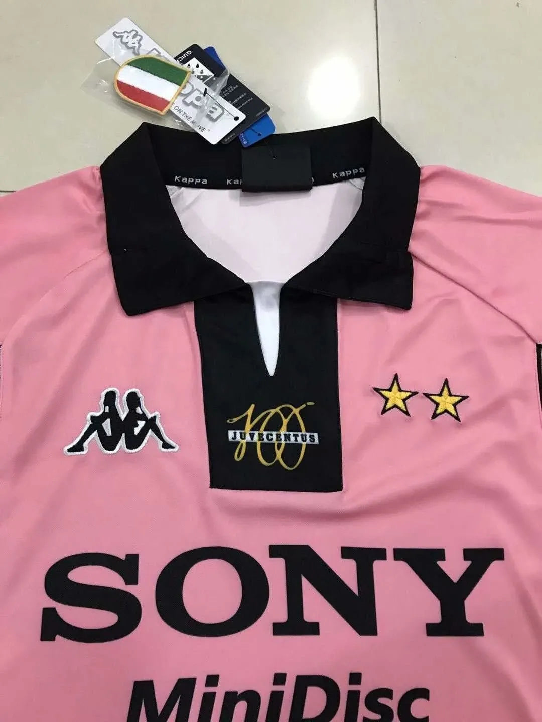 1997-1998 Juventus Away 1:1 Quality Retro Soccer Jersey