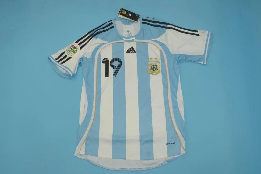 2006/2007 Argentina Home Fans 1:1 Quality Retro Soccer Jersey