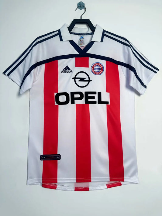 2000/2001 Bayern Munich Away Fans Retro 1:1 Quality Soccer Jersey