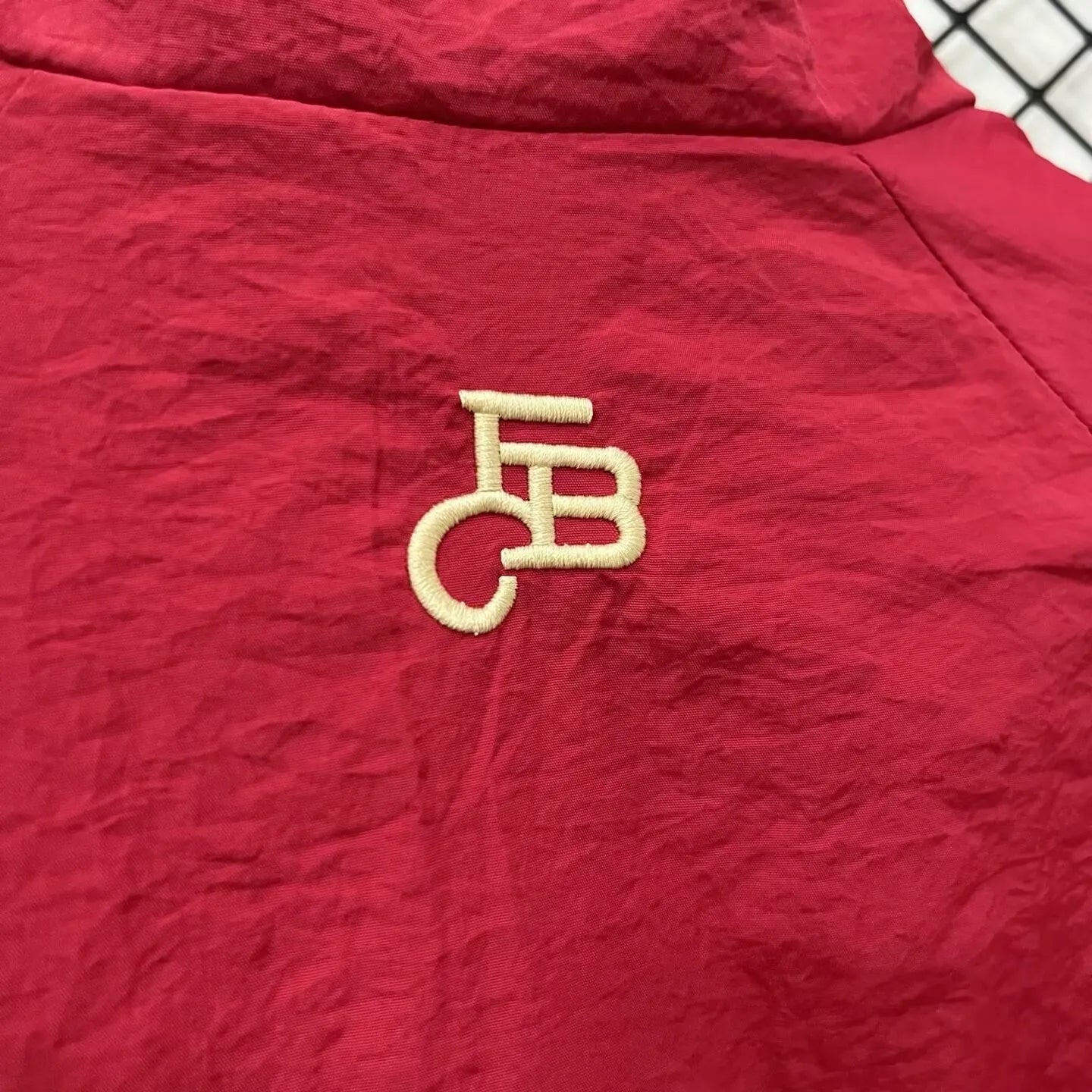 25/26 Bayern Munich Retro Red Windbreaker